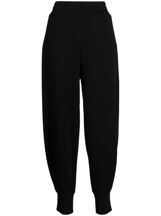 Elasticated-Waist Track Pants