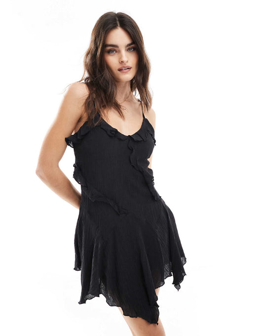 Holly Ruffle Mini Dress