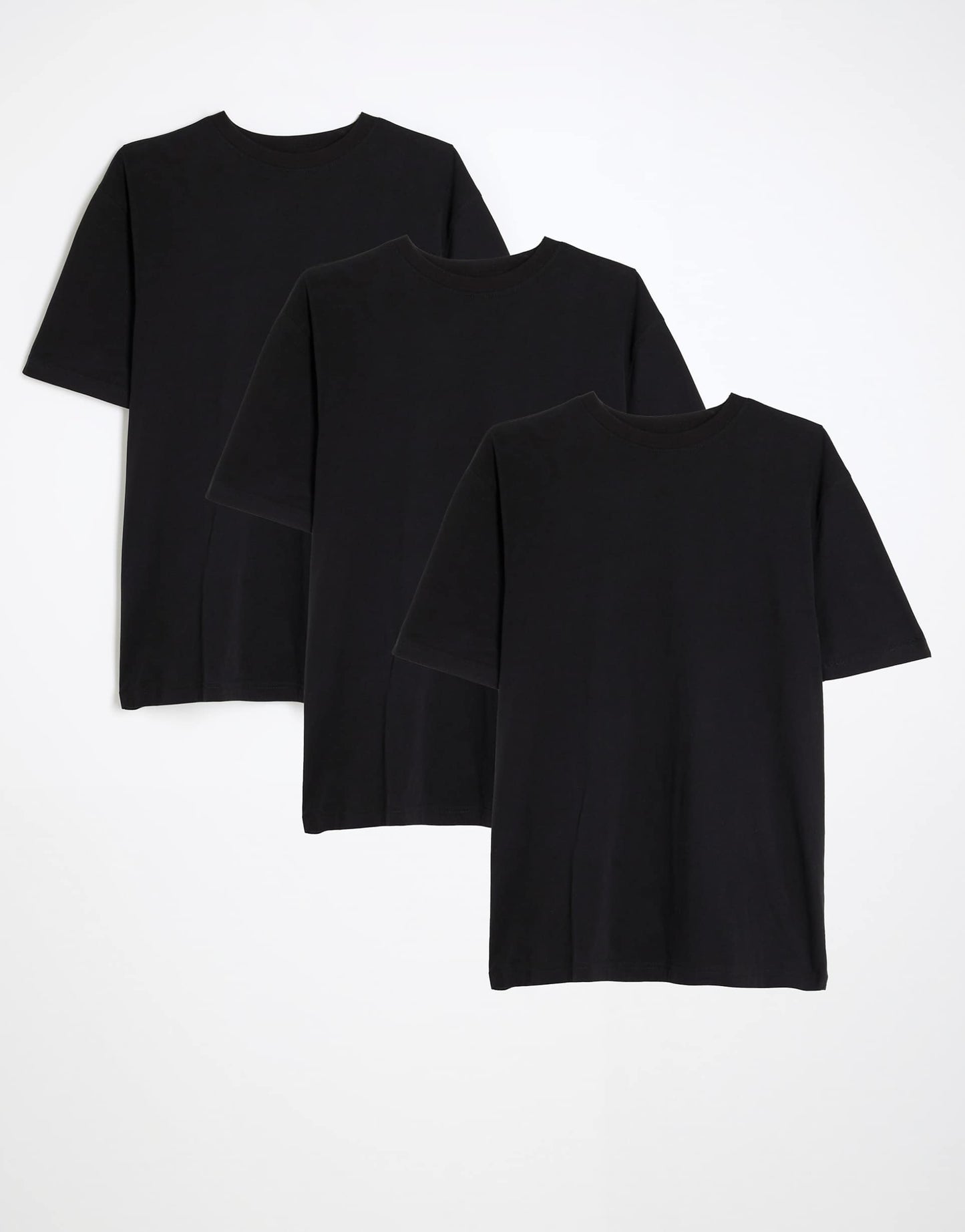 Regular 3 Pack Short Sleeve T-Shirts