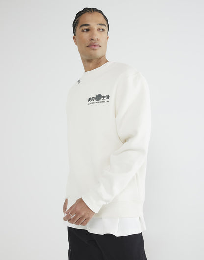 Regular Fit Japanese Dragon Sweatshirt