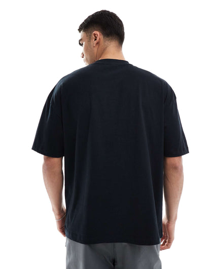 Oversized T-Shirt With Ski Sports Graphic