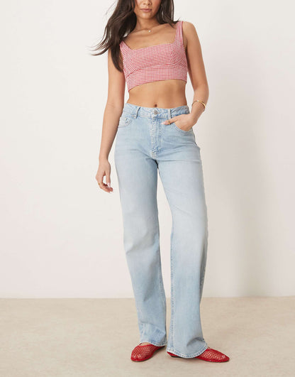 Straight Relaxed Fit Jeans