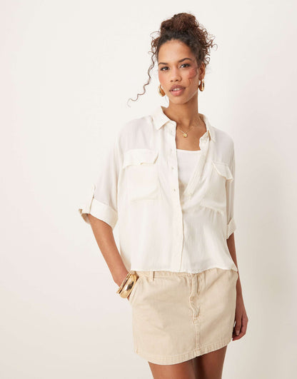 Utility Shirt With Pockets