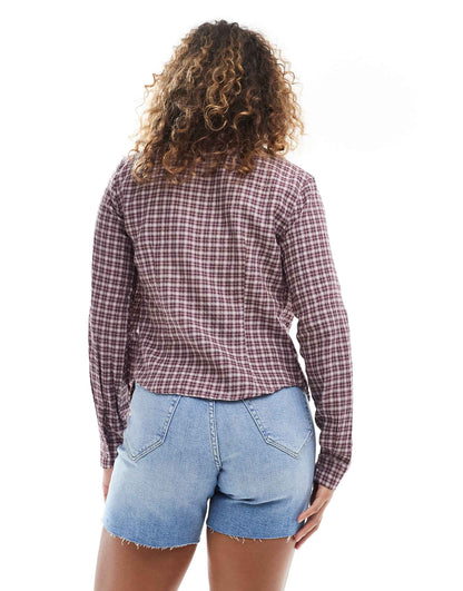 High Waisted Denim Shorts