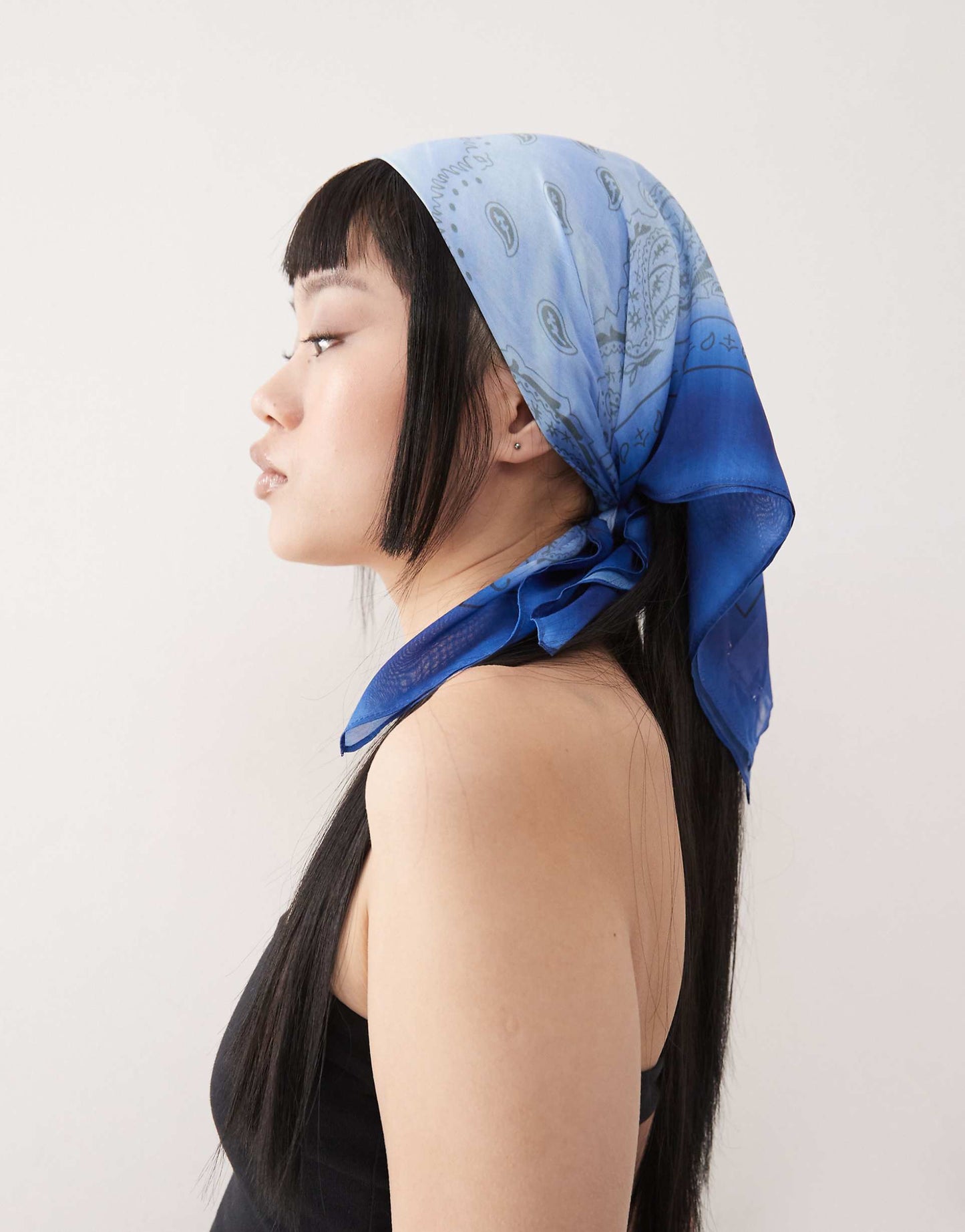 Bandana Print Head Scarf