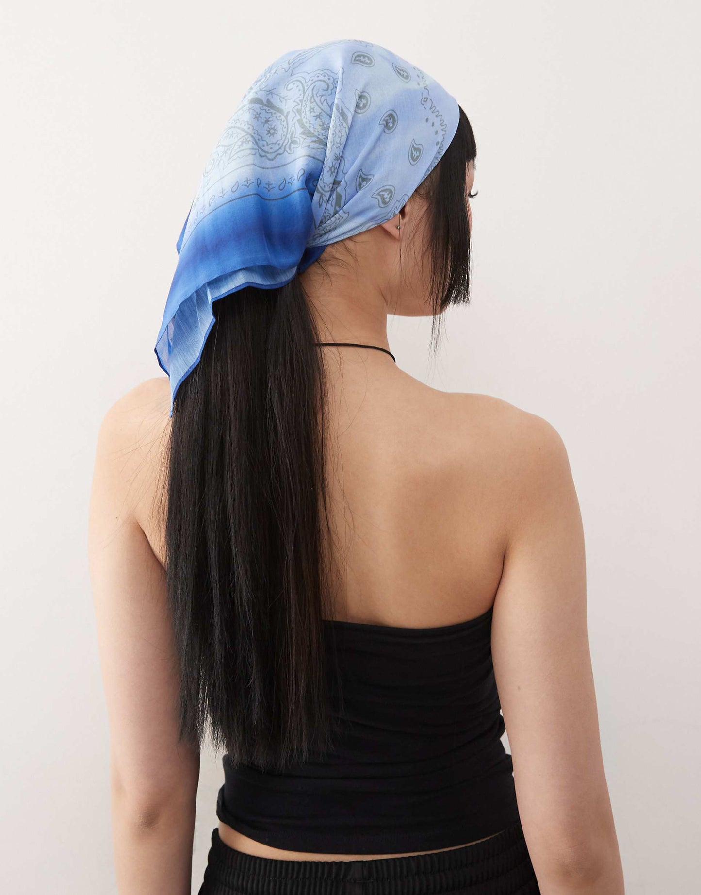 Bandana Print Head Scarf