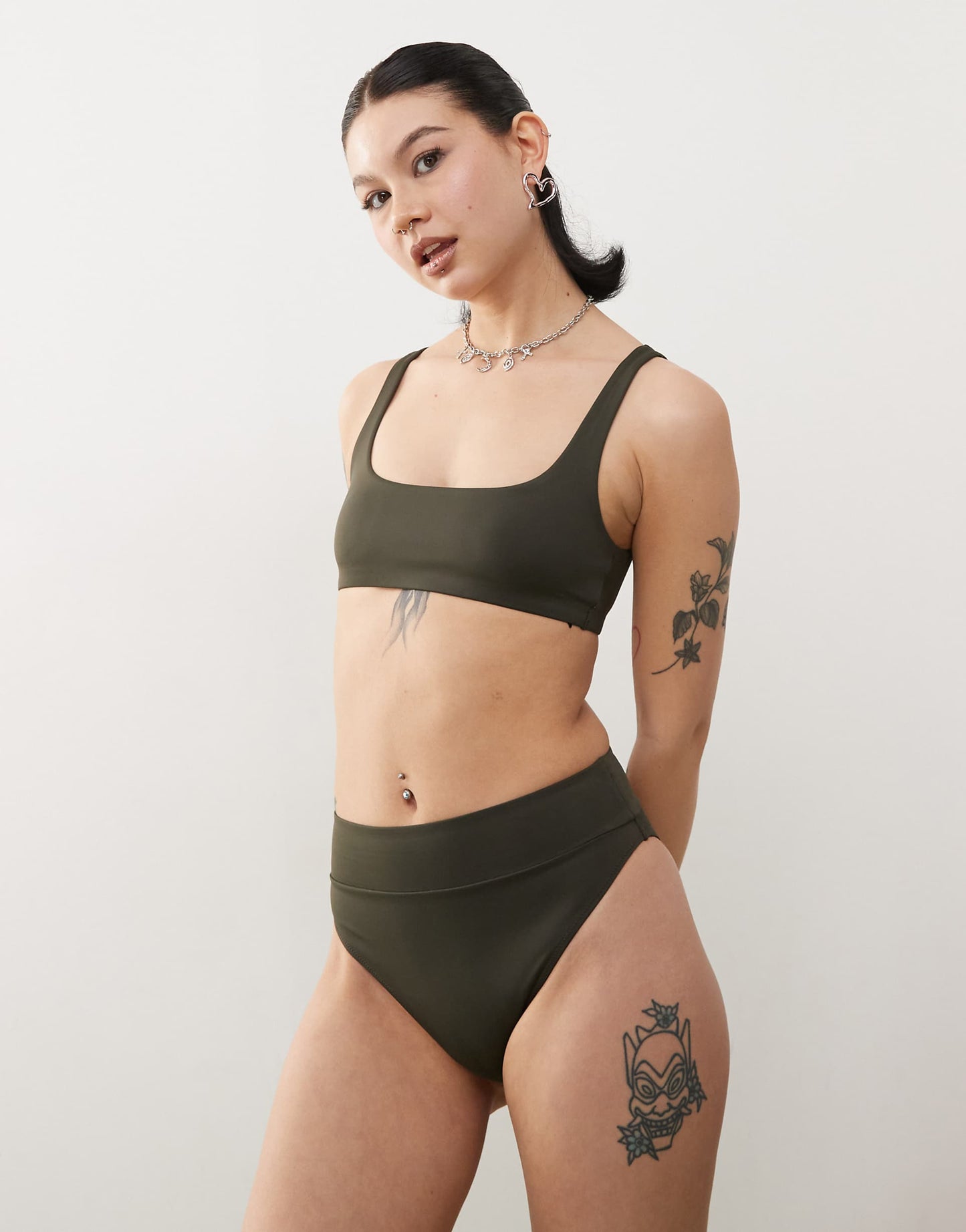 Heat Mix & Match High Waist Bikini Bottom