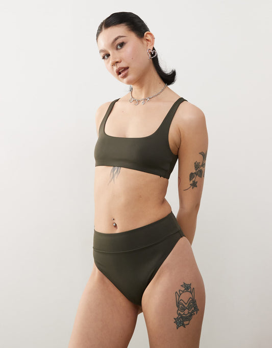 Heat Mix & Match High Waist Bikini Bottom