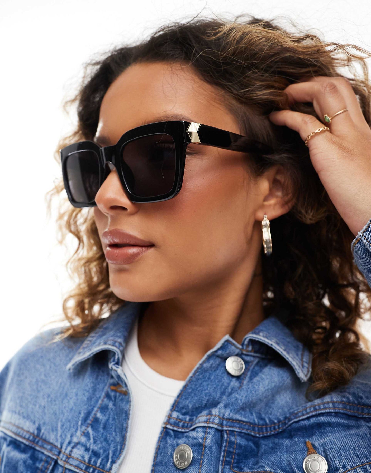 Rectangle Frame Sunglasses