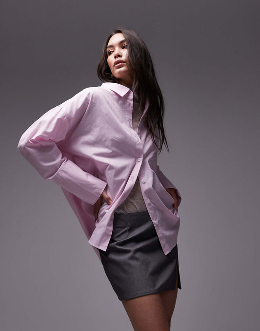 Deep Cuff Poplin Shirt