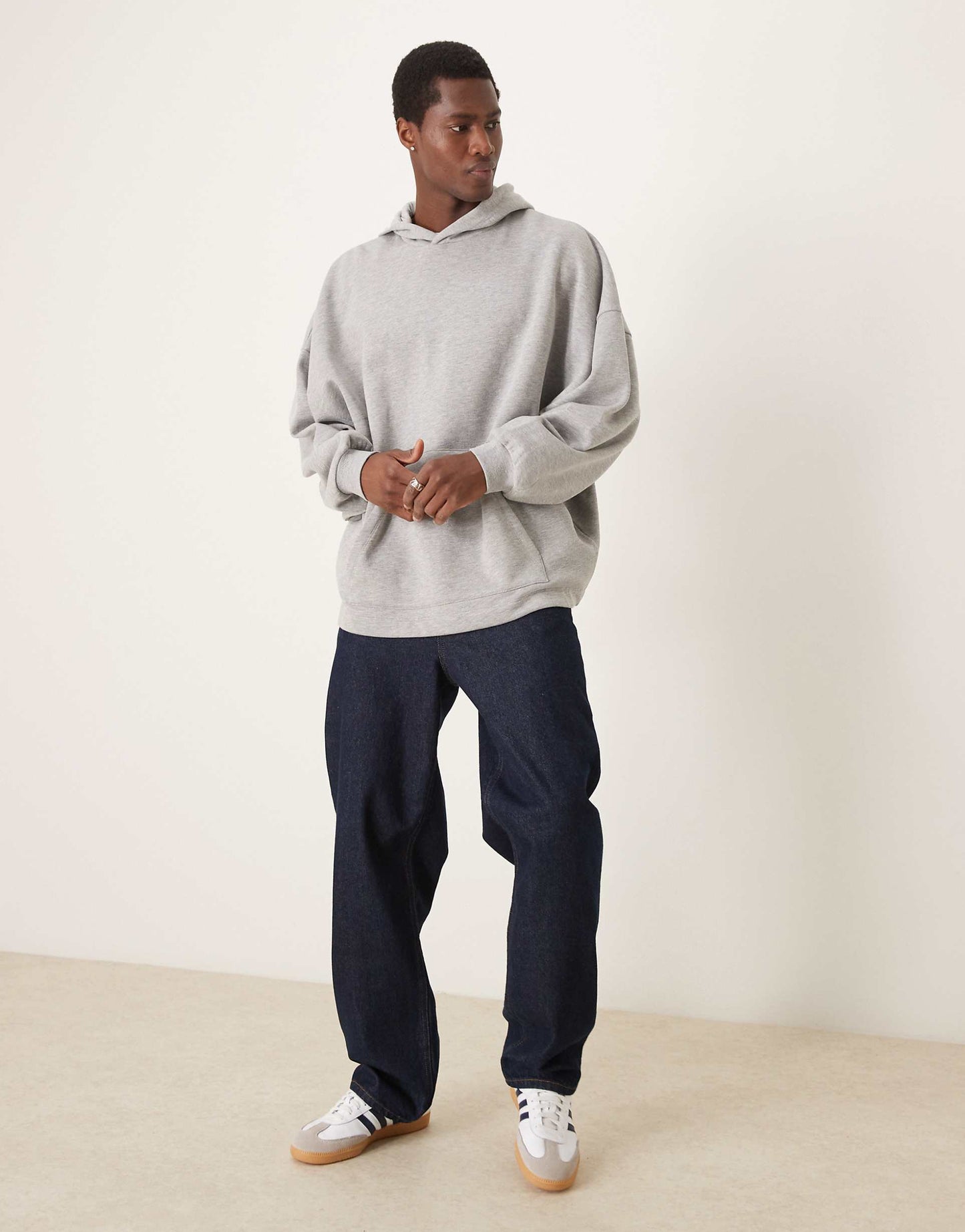 Extreme Oversized Hoodie With Fix Hem