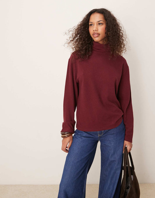 Oversized Supersoft Roll Neck