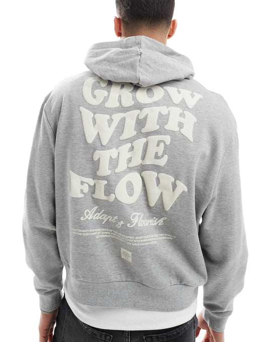 Oversized  Hoodie With Back Print