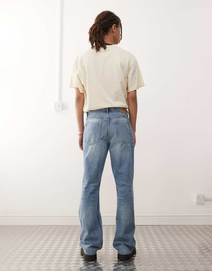 Mercury Wide Leg Flare Jeans