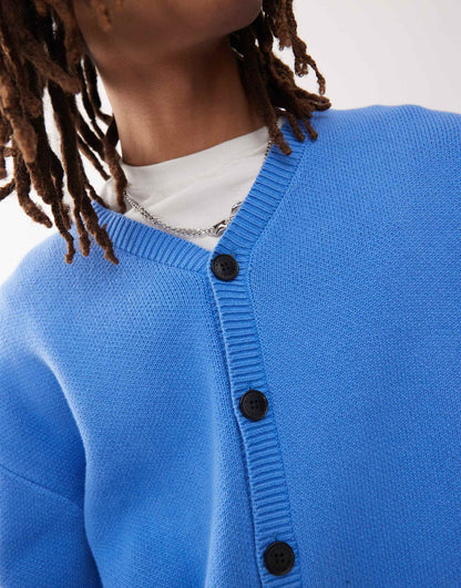 Konrad Oversized Boxy Fit Cardigan
