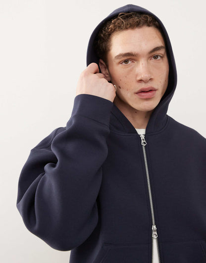 Simon Scuba Zip Through Hoodie