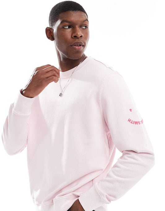 Happy Logo Crew Neck Sweatshirt