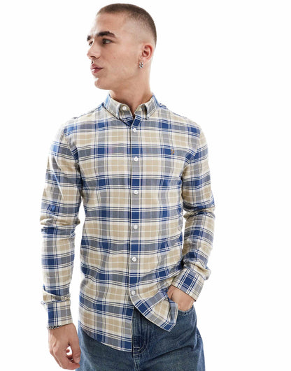Brewer Checked Long Sleeve Shirt