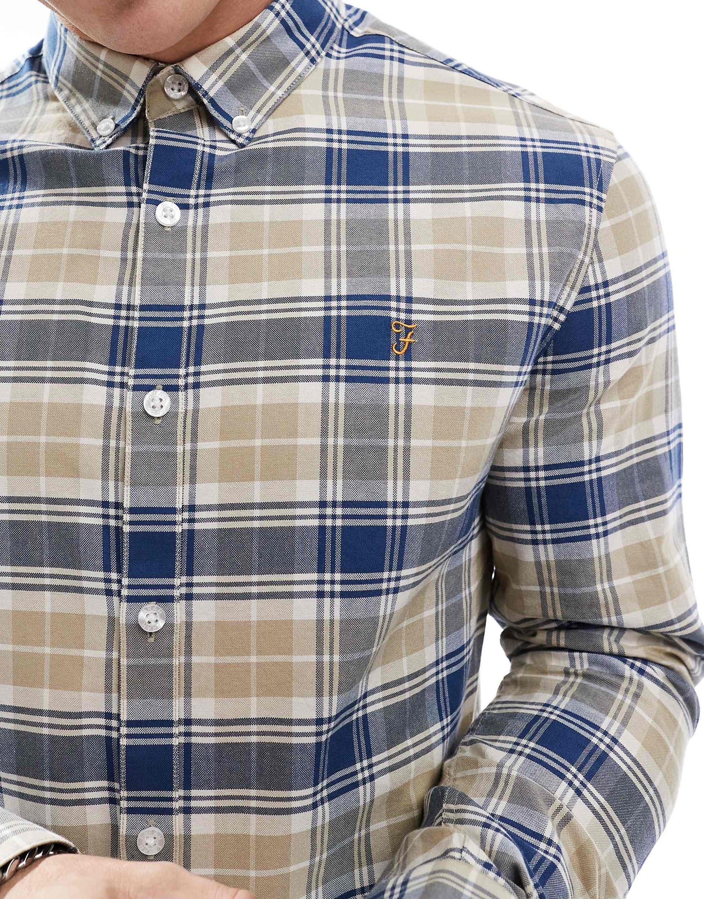 Brewer Checked Long Sleeve Shirt