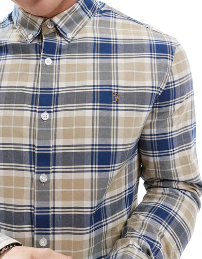 Brewer Checked Long Sleeve Shirt