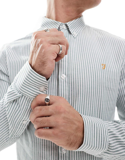 Brewer Co-Ord Stripe Long Sleeve Shirt