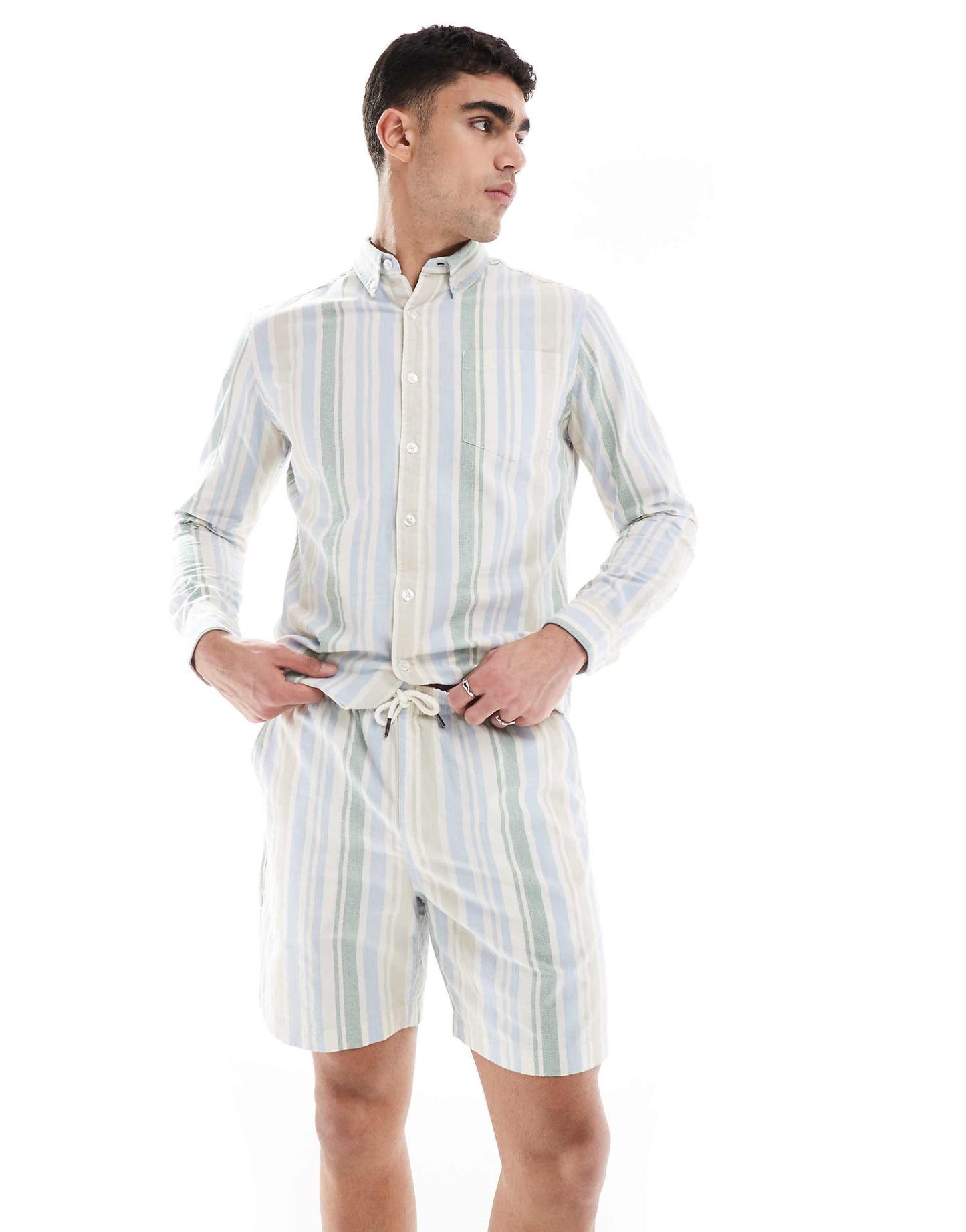 Redwald Co-Ord Stripe Shorts