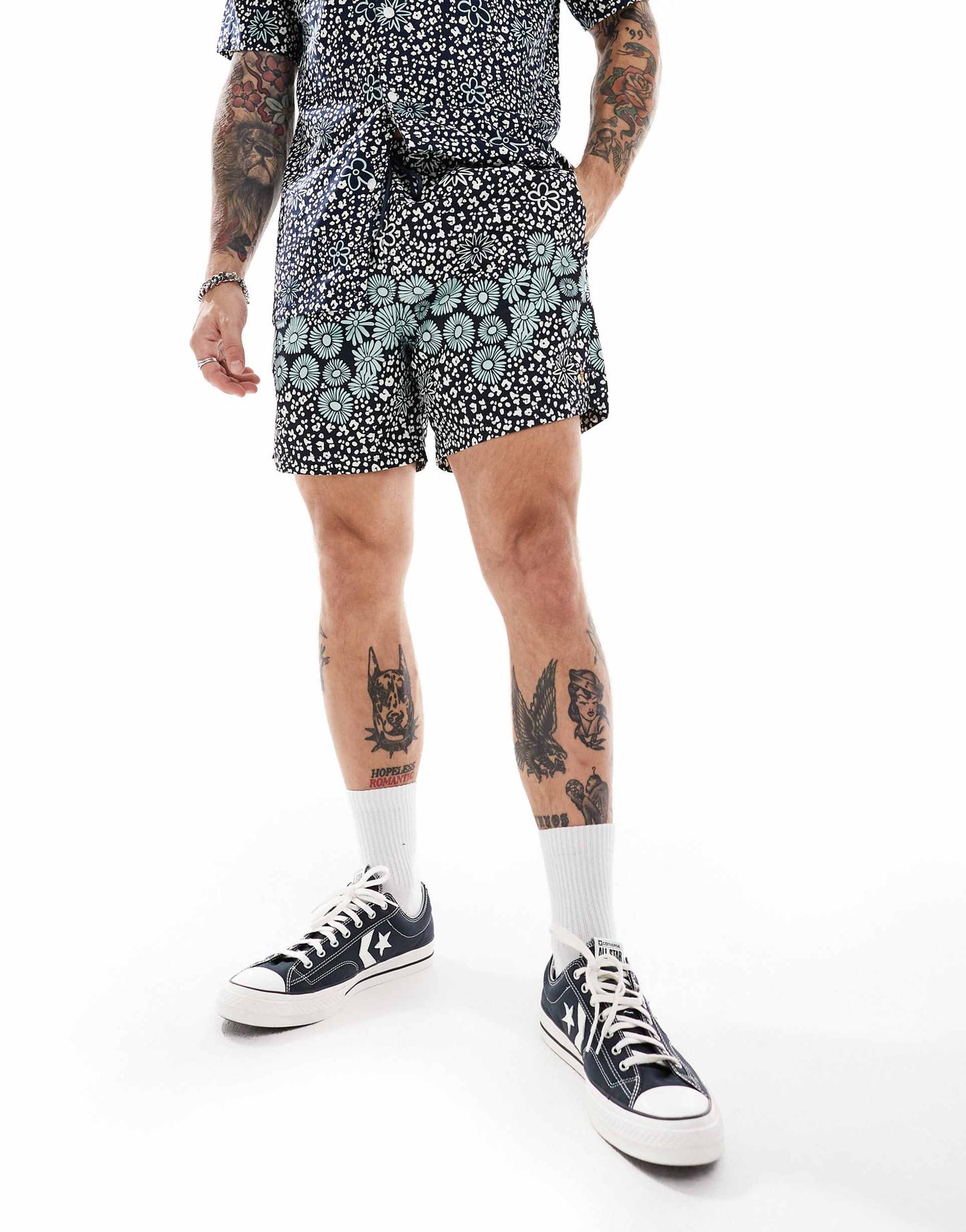Colbert Co-Ord Flower Print Swim Shorts