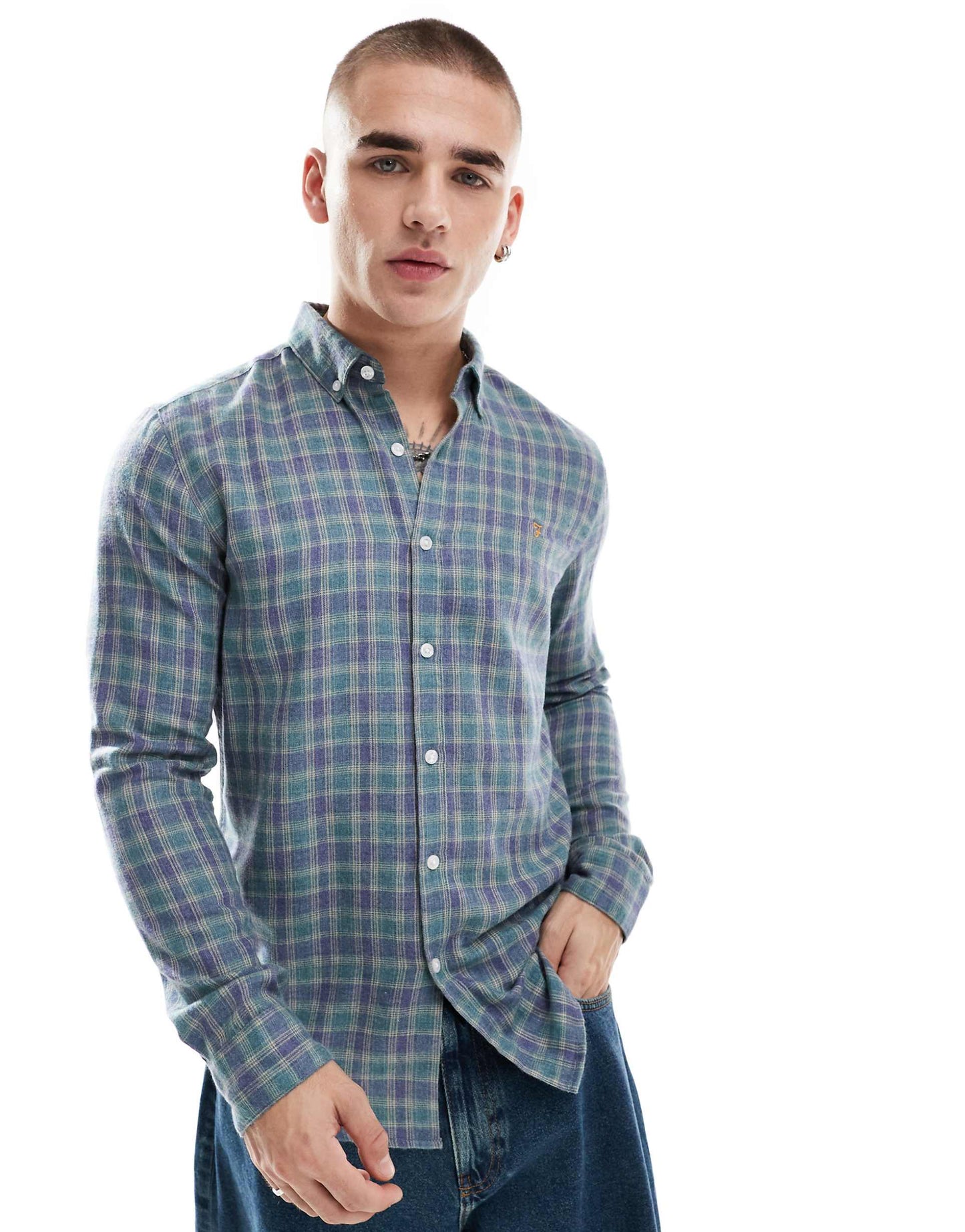 Hamilton Checked Long Sleeve Shirt