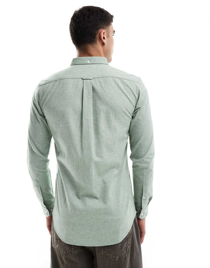 Steen Long Sleeve Oxford Shirt