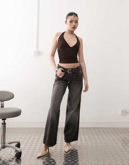 Cosmo Slinky Halter Top
