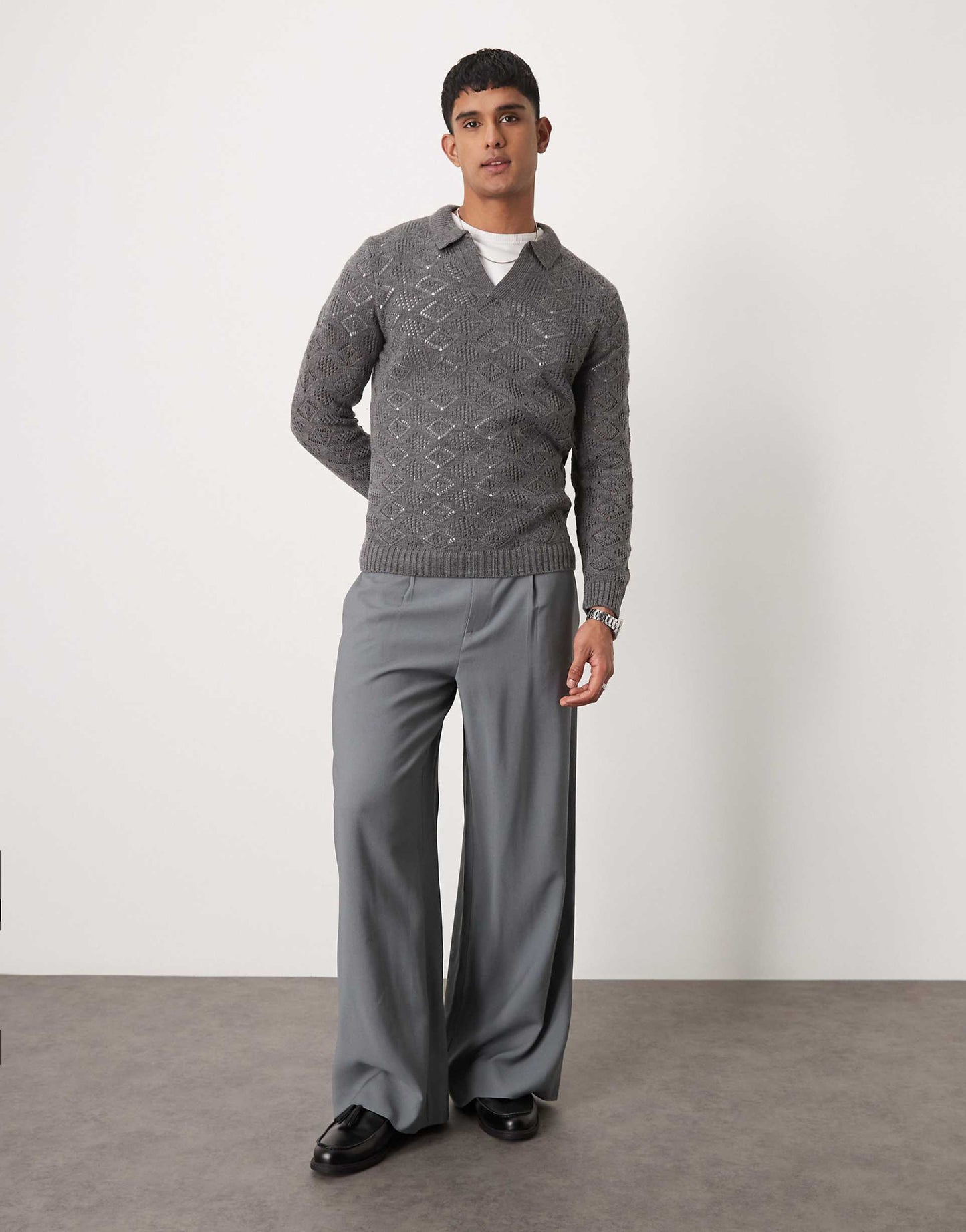 Loose Fit Smart Trousers