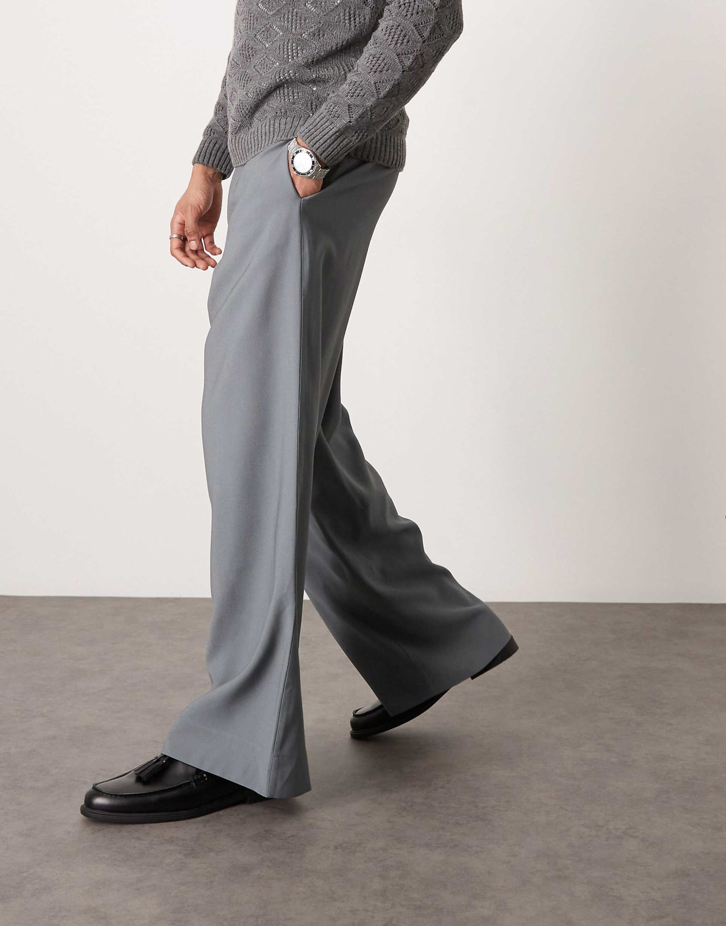 Loose Fit Smart Trousers