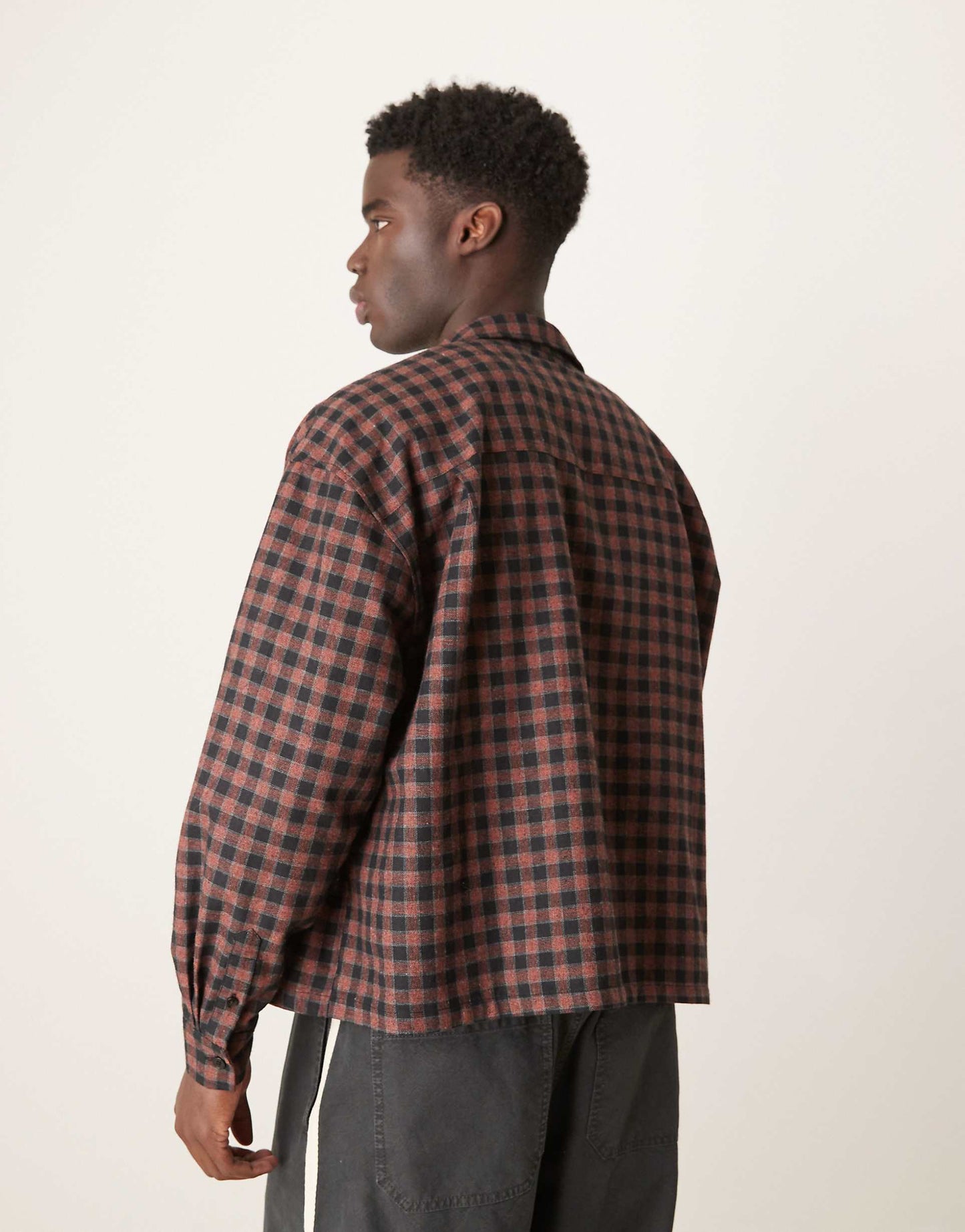 Volume Oversized Boxy Shirt With Pockets