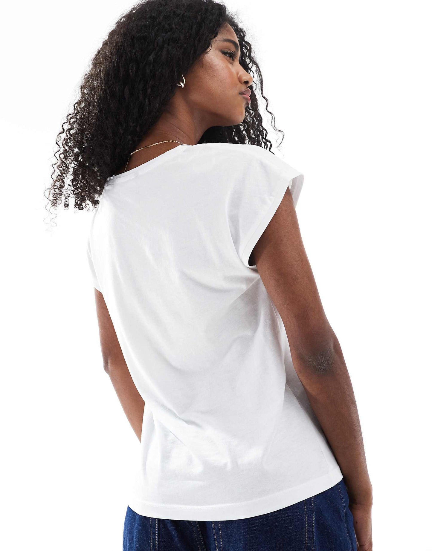 Relaxed Oversized V Neck T-Shirt