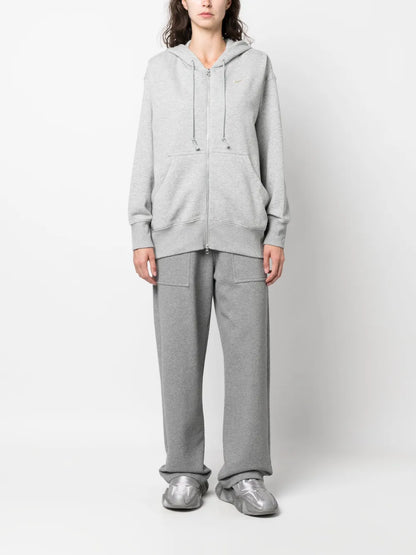 Phoenix Logo-Embroidered Zip-Up Hoodie
