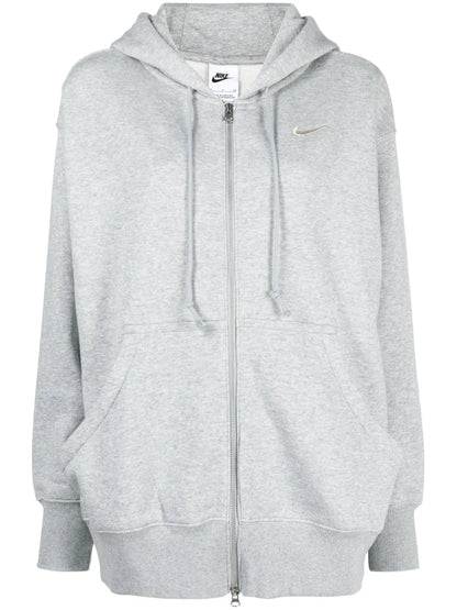 Phoenix Logo-Embroidered Zip-Up Hoodie