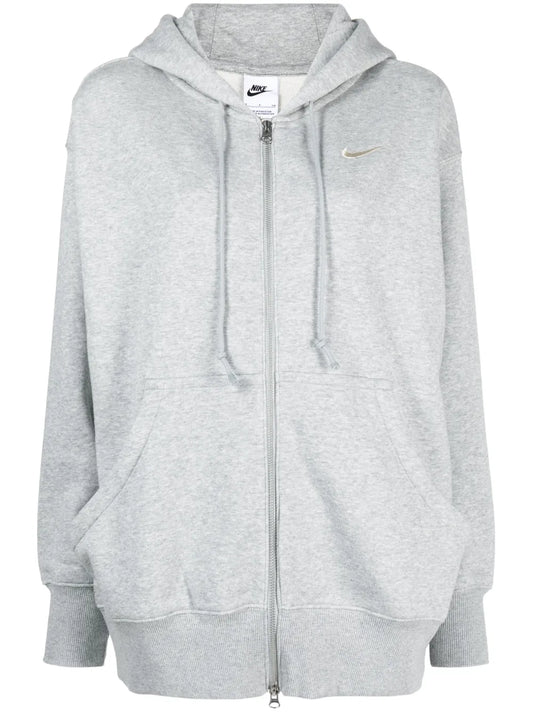 Phoenix Logo-Embroidered Zip-Up Hoodie
