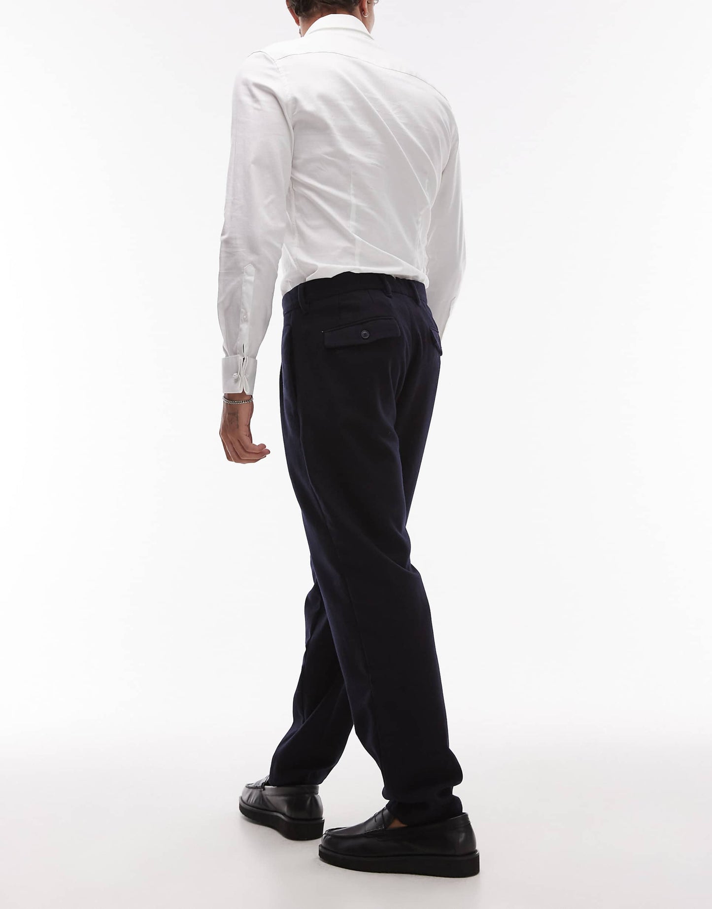 Wool Mix Tailored Trouser