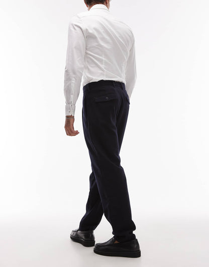 Wool Mix Tailored Trouser