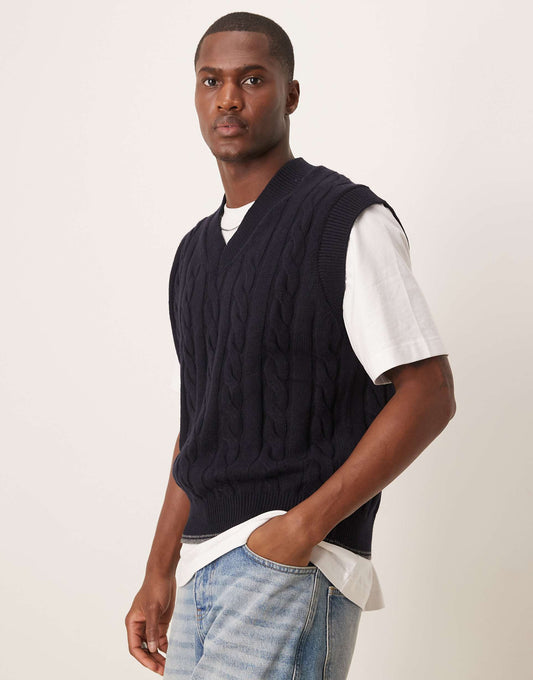 Knitted Sweater Vest