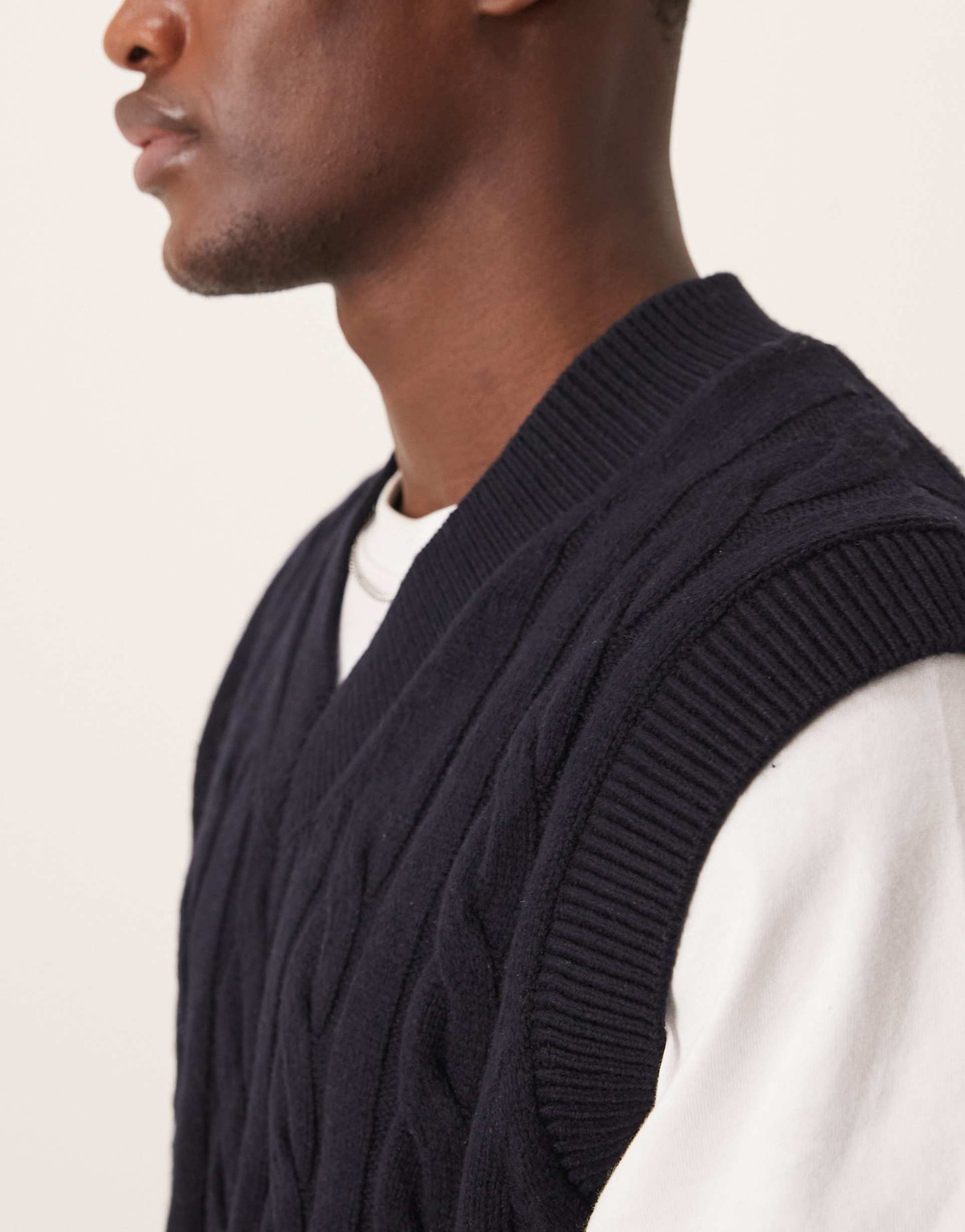 Knitted Sweater Vest
