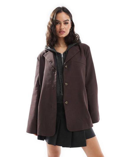 High Break Oversized Blazer