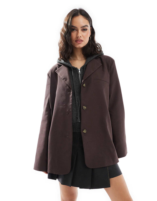 High Break Oversized Blazer