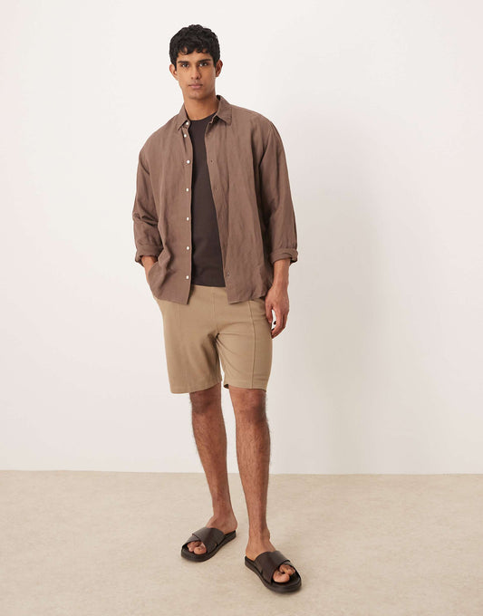 Slim Pique Short