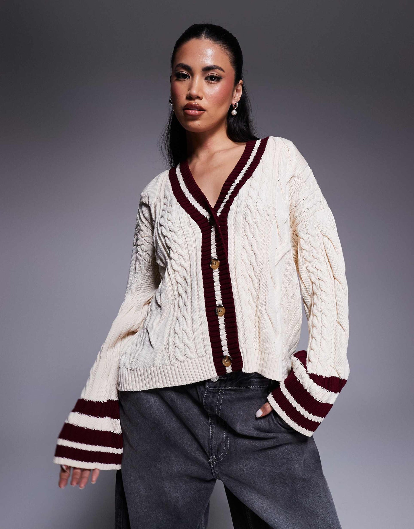 Cricket Style Cardigan