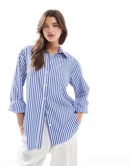 Oversized Stripe Shirt