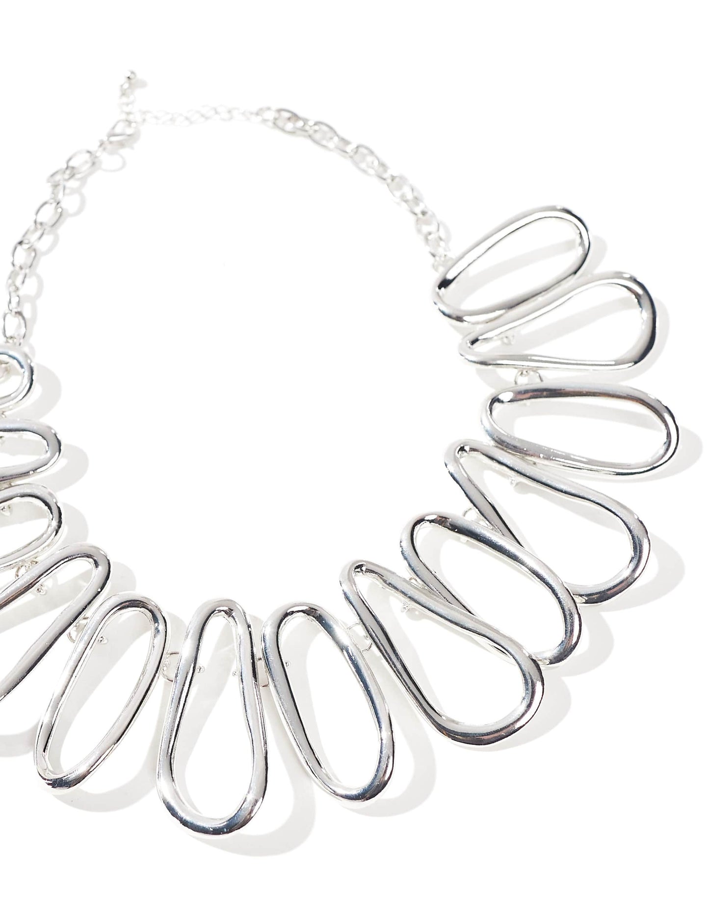 Limited Edition Statement Necklace With Circle Detail