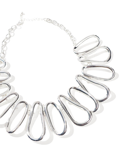 Limited Edition Statement Necklace With Circle Detail