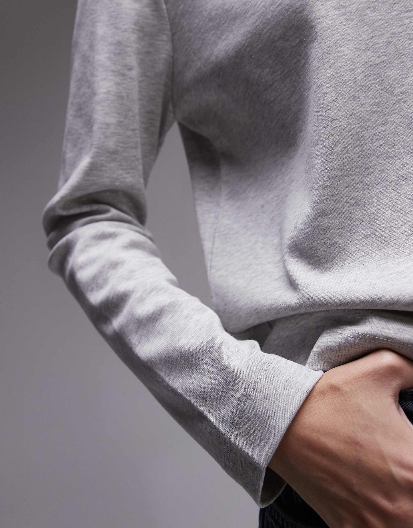 Boxy Long Sleeve Top