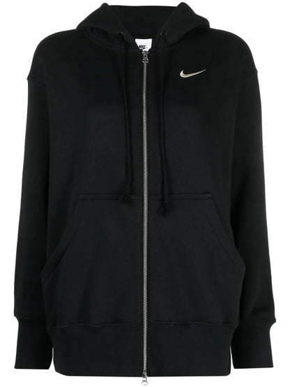 Phoenix Logo-Embroidered Zip-Up Hoodie